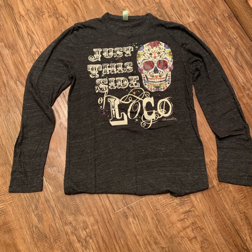 Long sleeve T Shirt by Pink Armadillos